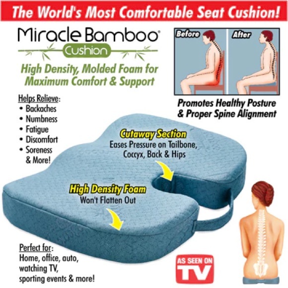 🍑Miracle Bamboo Seat Cushion🍑 - Picture 2 of 7
